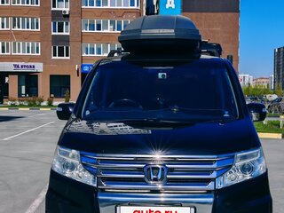 2010 Honda Stepwgn Spada IV, чёрный, 1350000 рублей, вид 1