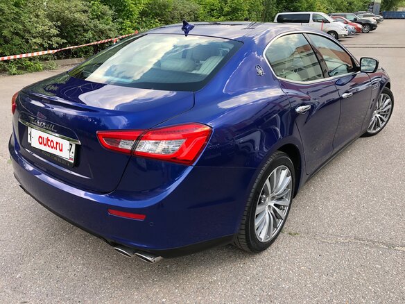 2014 Maserati Ghibli Diesel III, синий, 2299000 рублей - вид 4