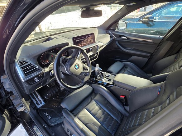 2021 BMW X3 M40i III (G01) Рестайлинг, чёрный, 7190000 рублей - вид 9
