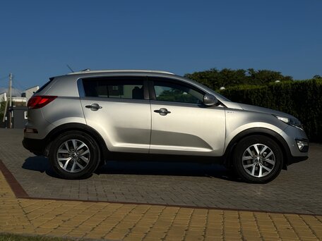 2014 Kia Sportage III Рестайлинг, серебристый, вид 5