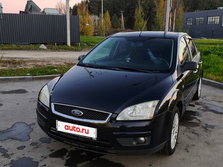 2007 Ford Focus II, чёрный, 370000 рублей, вид 1