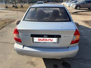 2004 Hyundai Accent ТагАЗ II, серебристый, 250000 рублей, вид 3