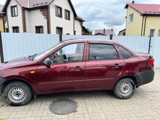 2012 Lada (ВАЗ) Granta I, серебристый, 365000 рублей, вид 3