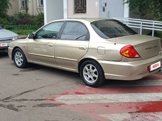 2007 Kia Spectra I Рестайлинг 2, золотистый, 185000 рублей, вид 3
