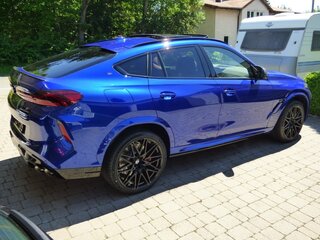2024 BMW X6 M Competition III (F96) Рестайлинг, синий, 24990000 рублей, вид 5
