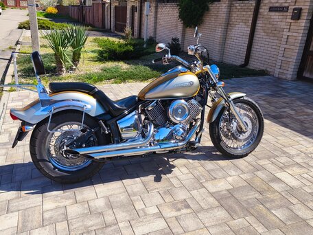 1999 Yamaha XVS1100, золотистый, 620000 рублей, вид 3