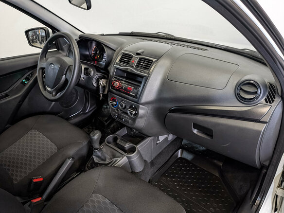2024 Lada (ВАЗ) Granta I Рестайлинг, белый, 635000 рублей - вид 12