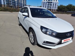 2018 Lada (ВАЗ) Vesta SW I, белый, 798000 рублей, вид 3