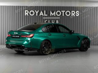 2025 BMW M3 Competition Package VI (G80) Рестайлинг, зелёный, 15800000 рублей, вид 5