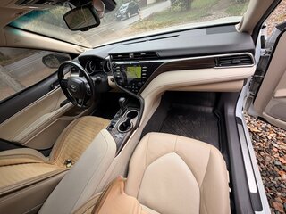 2018 Toyota Camry VIII (XV70), белый, 3200000 рублей, вид 5