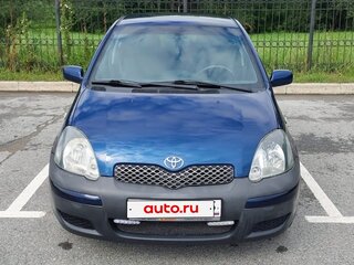 2003 Toyota Yaris I Рестайлинг, синий, 420000 рублей, вид 2