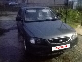 2007 Hyundai Accent ТагАЗ II, серый, 200000 рублей, вид 3