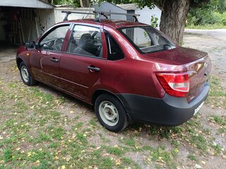 2012 Lada (ВАЗ) Granta I, серебристый, 400000 рублей, вид 3