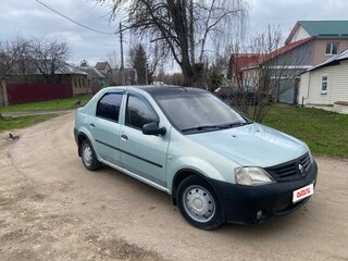 2007 Renault Logan I, зелёный, 210000 рублей, вид 2