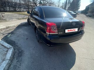 2008 Toyota Avensis II Рестайлинг, чёрный, 1000000 рублей, вид 4