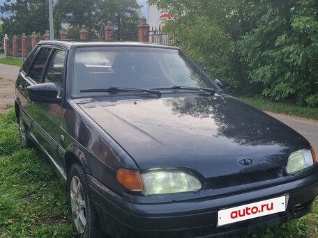 2008 Lada (ВАЗ) 2114, синий, 135000 рублей, вид 2