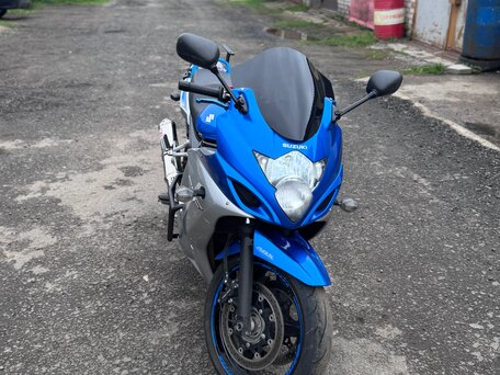 2010 Suzuki GSX 650F, синий, 505000 рублей, вид 5