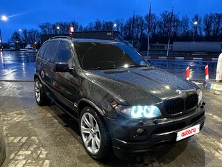 2005 BMW X5 4.4i I (E53) Рестайлинг, чёрный, 1500000 рублей, вид 3