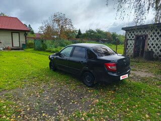 2013 Lada (ВАЗ) Granta I, чёрный, 199999 рублей, вид 4