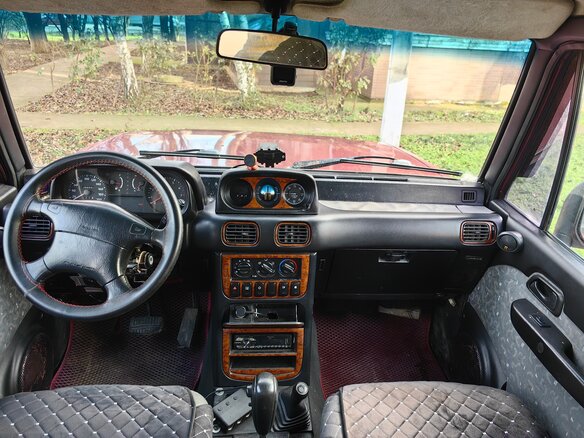 1998 Hyundai Galloper II, красный, 540000 рублей - вид 8