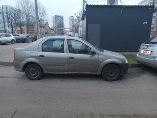 2014 Renault Logan I Рестайлинг, бежевый, 250000 рублей, вид 4