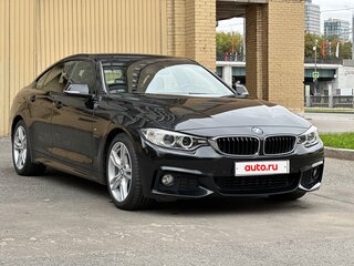 2016 BMW 4 серии Gran Coupe 420i F32/F33/F36, чёрный, 2990000 рублей, вид 4