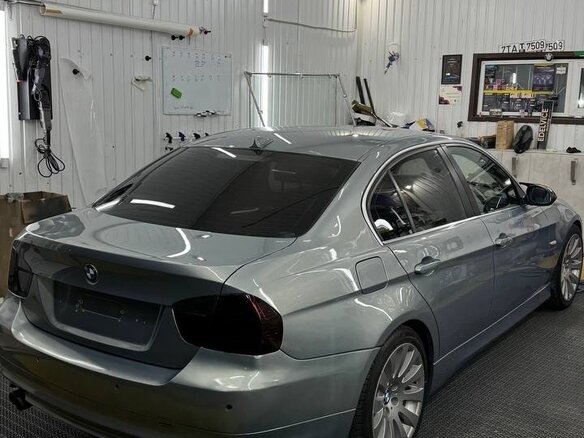 2005 BMW 3 серии 325i V (E90/E91/E92/E93), серый, 810000 рублей - вид 9