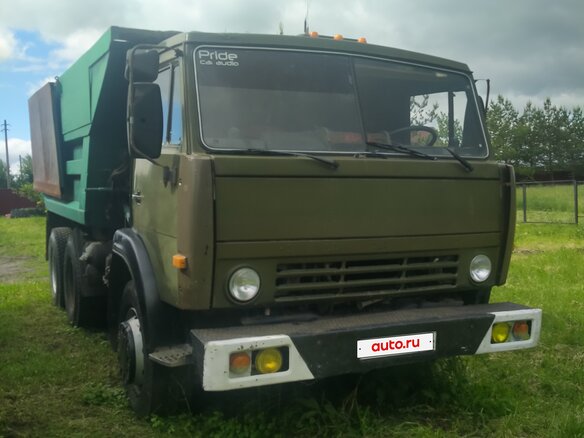 1991 КамАЗ 5511, зелёный