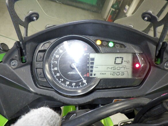 2012 Kawasaki Ninja 1000, зелёный, 755000 рублей - вид 6