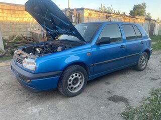 1994 Volkswagen Golf III, голубой, 260000 рублей, вид 2