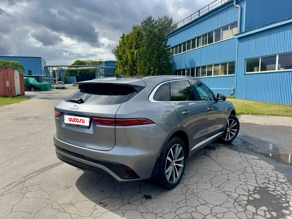 2021 Jaguar F-Pace I Рестайлинг, серый, 3290000 рублей - вид 7