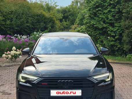 2018 Audi A6 55 TFSI V (C8), чёрный, 3480000 рублей, вид 4