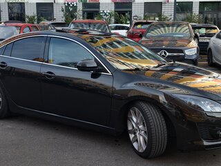 2008 Mazda 6 II (GH), чёрный, 810000 рублей, вид 3