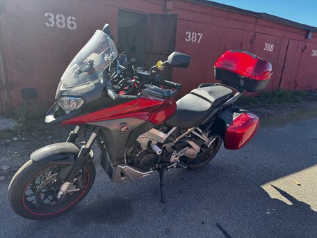 2015 Honda VFR 800X (Crossrunner), красный, 780000 рублей, вид 4