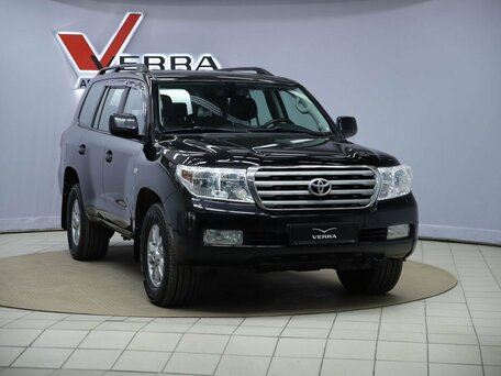 2008 Toyota Land Cruiser 200 Series, чёрный, 2490000 рублей, вид 3