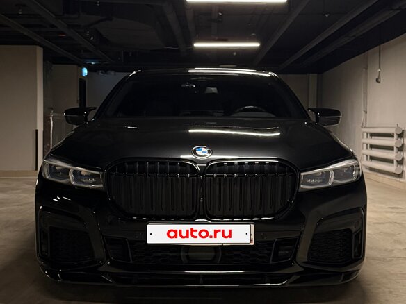 2020 BMW 7 серии 730d xDrive VI (G11/G12) Рестайлинг, чёрный, 6700000 рублей - вид 6