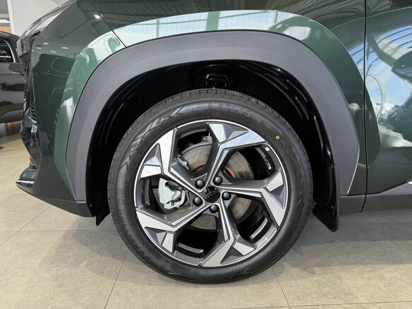 2026 Geely Atlas II, зелёный - вид 4