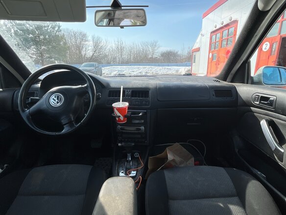 2004 Volkswagen Bora I, серый, 330000 рублей - вид 5