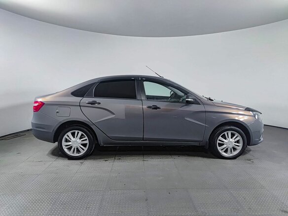 2016 Lada (ВАЗ) Vesta I, серый, 555760 рублей - вид 3