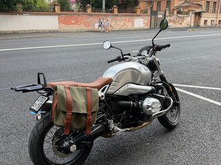 2020 BMW R Nine T Scrambler, серебристый, 1550000 рублей, вид 3