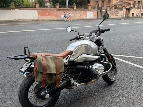 2020 BMW R Nine T Scrambler, серебристый, 1550000 рублей, вид 3