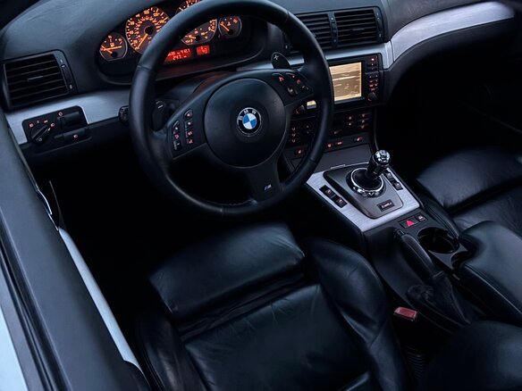 2004 BMW M3 III (E46), серебристый, 5000000 рублей - вид 4