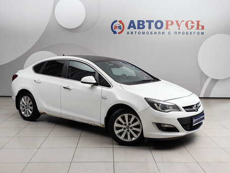 2013 Opel Astra J Рестайлинг, белый, 539000 рублей, вид 1