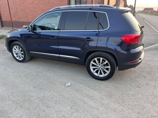 2012 Volkswagen Tiguan I Рестайлинг, синий, 1150000 рублей, вид 4