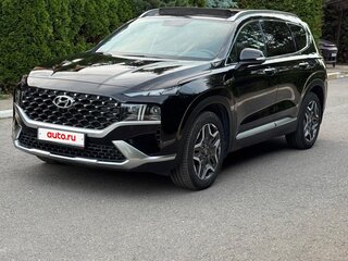 2023 Hyundai Santa Fe IV Рестайлинг, чёрный, 4580000 рублей, вид 1