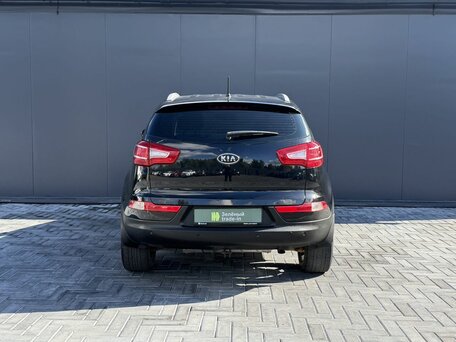 2012 Kia Sportage III, чёрный, 1545000 рублей, вид 4