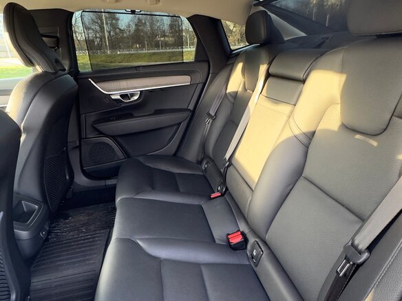 2021 Volvo S90 II Рестайлинг, чёрный - вид 9