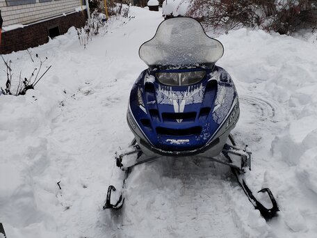 2003 Polaris 800 Edge, синий, 400000 рублей, вид 1