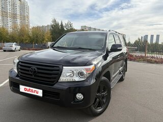 2013 Toyota Land Cruiser 200 Series Рестайлинг 1, чёрный, 3390000 рублей, вид 3