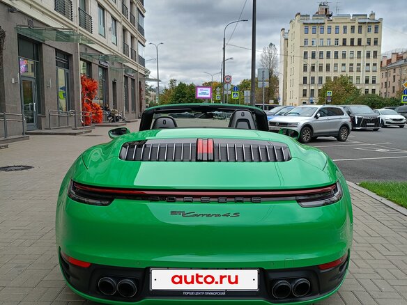 2021 Porsche 911 Carrera 4S VIII (992), зелёный, 16100000 рублей - вид 13